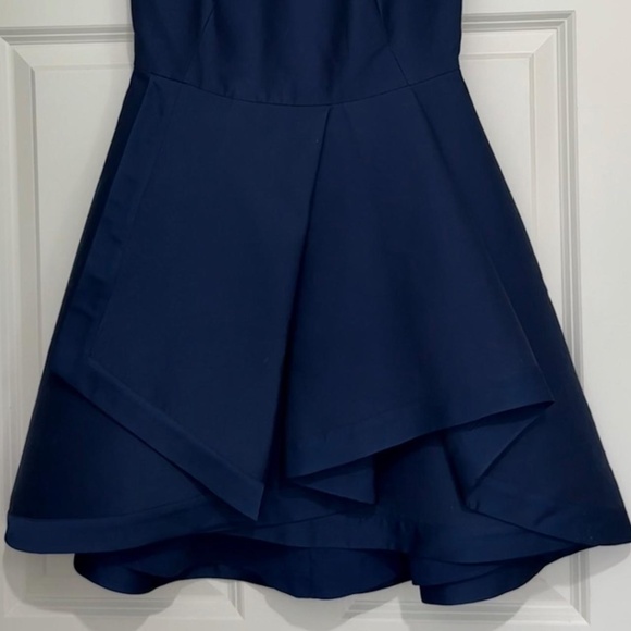 Halston Women's Blue and Navy Formal - Picture 4 of 6